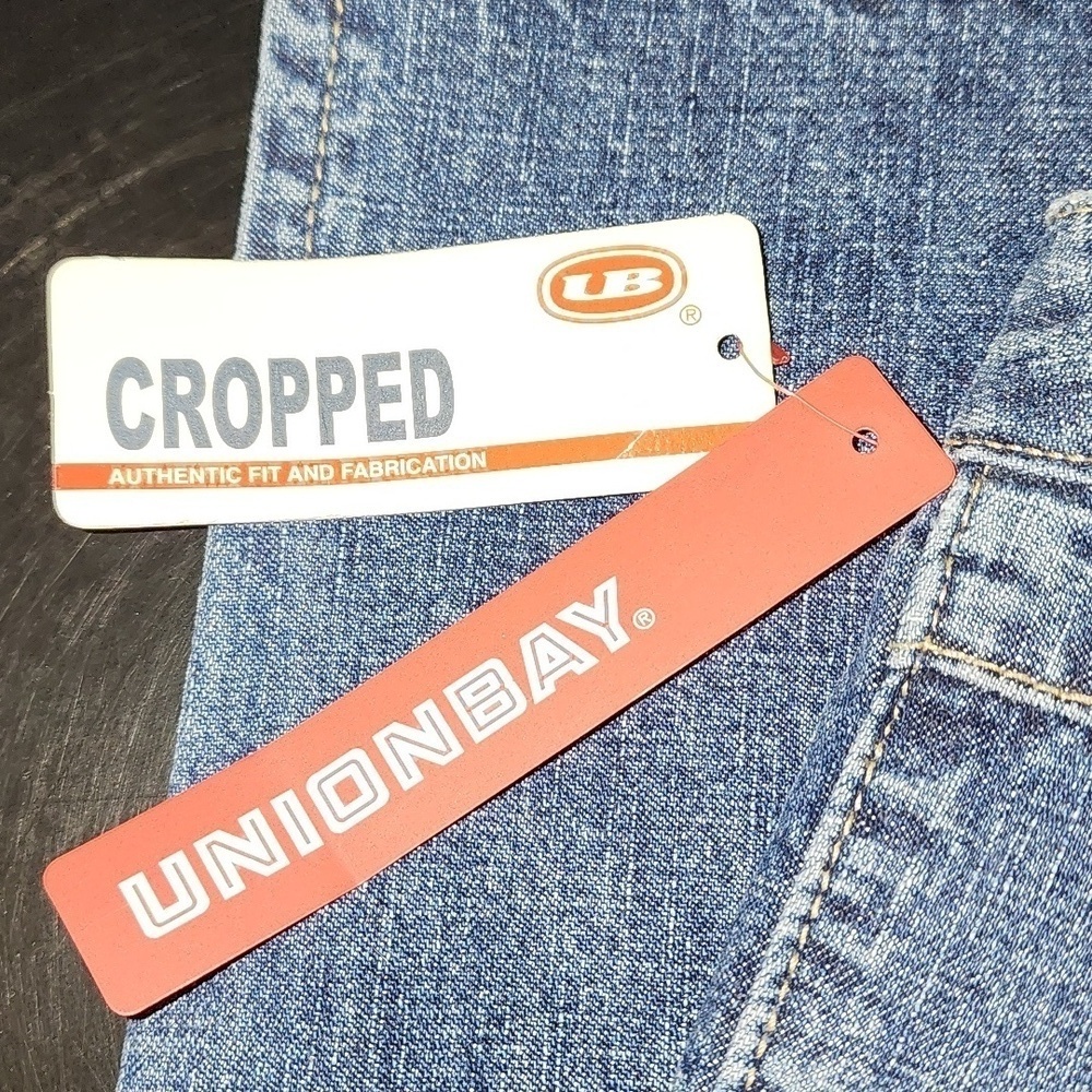 Union Bay cropped jeans Sz 13 - Picture 4 of 6